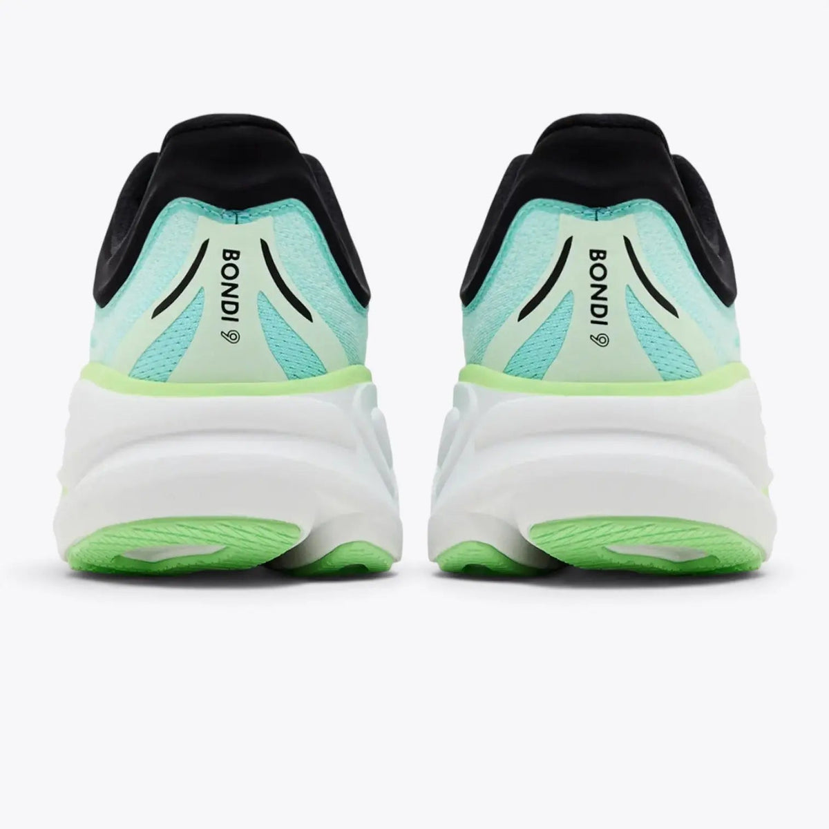 Hoka Bondi 9 Luna Moth Blue Spark